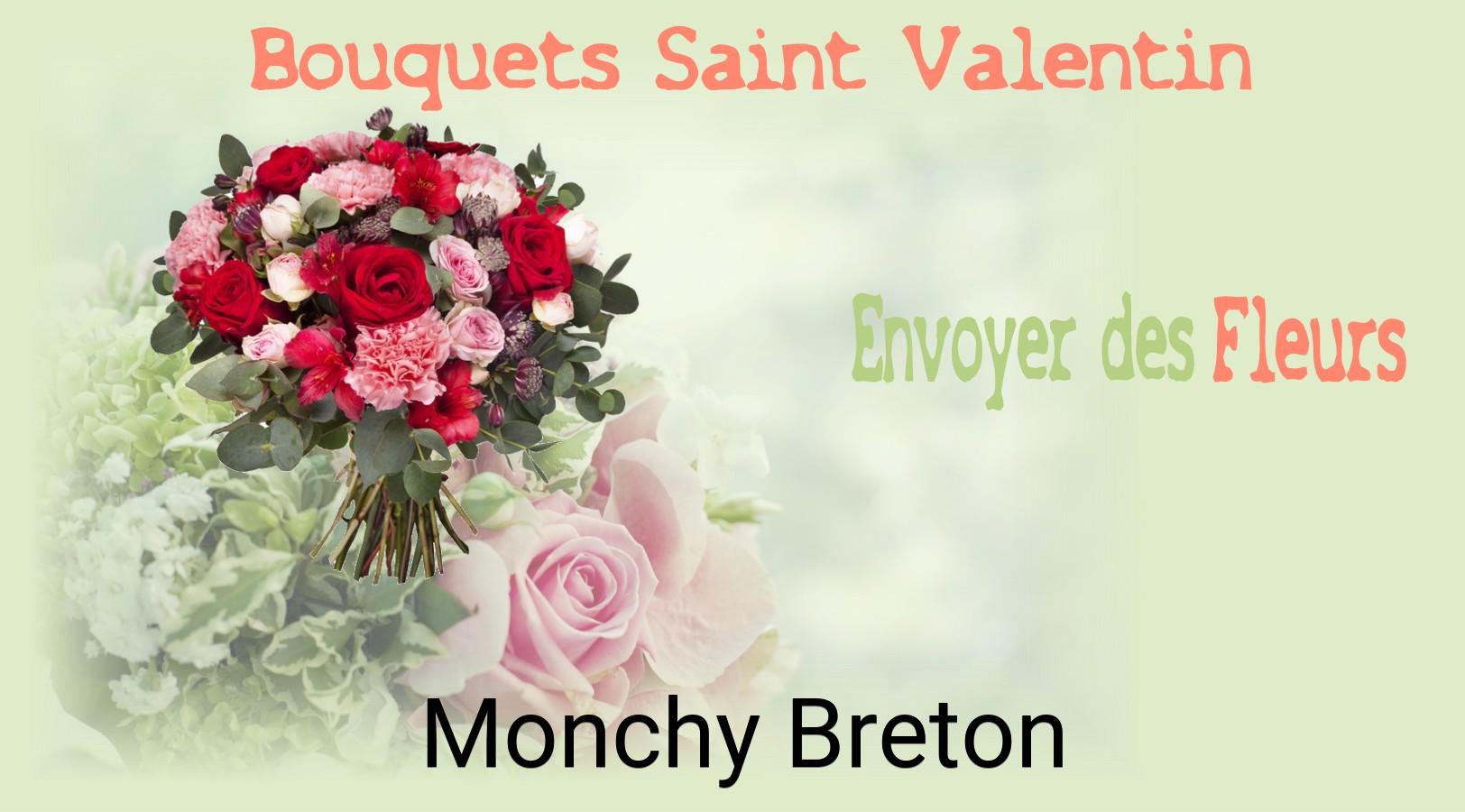 Roses de Saint-Valentin livrées à Monchy-Breton